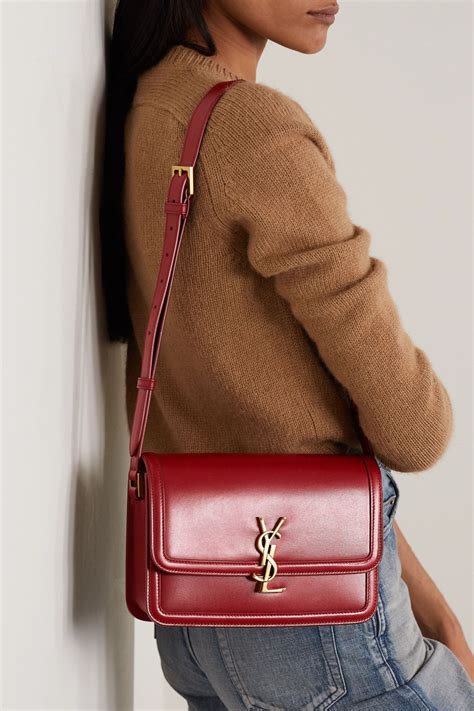 ysl red bag ebay|ysl shoulder bag sale.